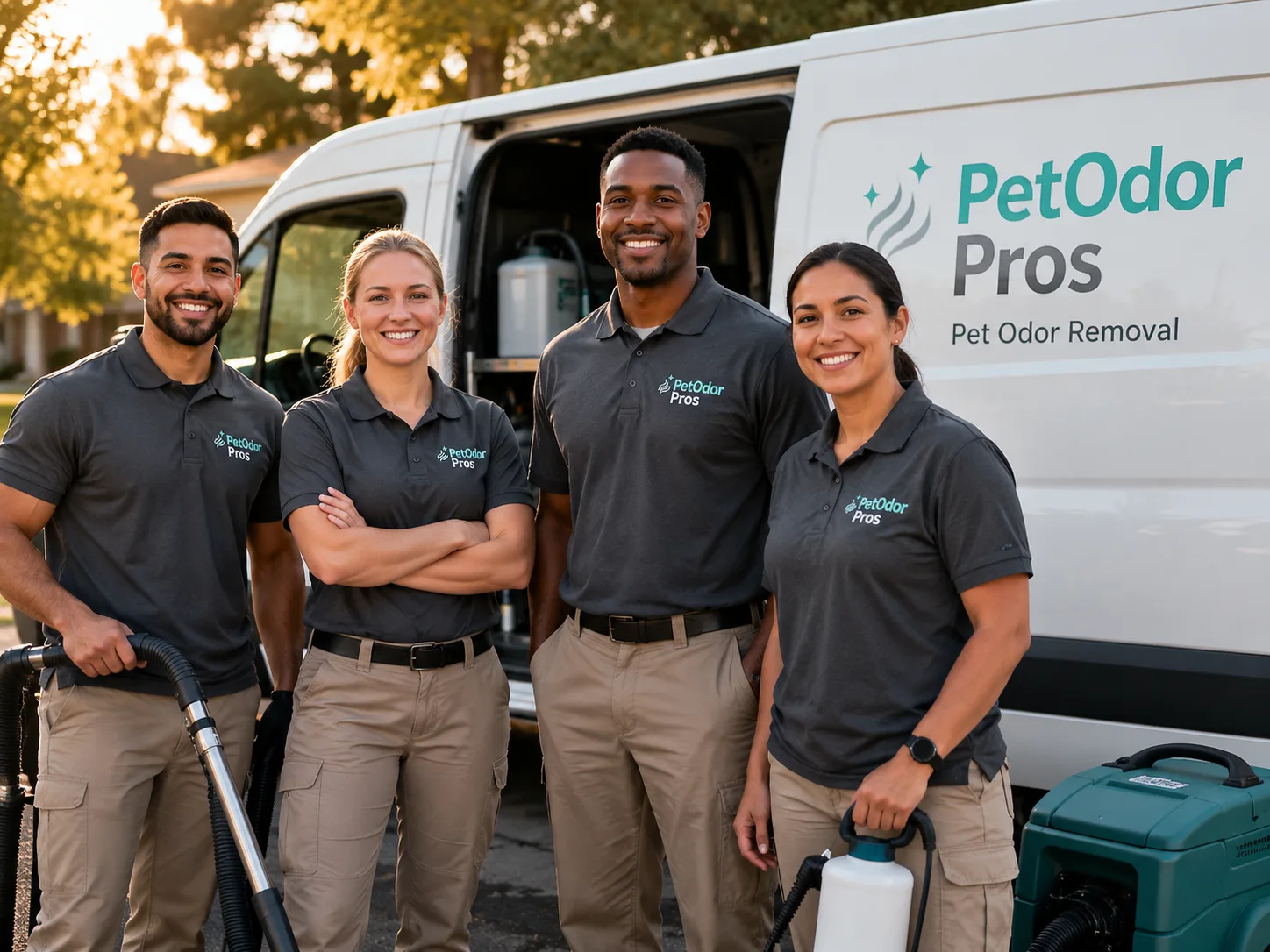 Pet Odor Removal team serving Pleasanton, CA